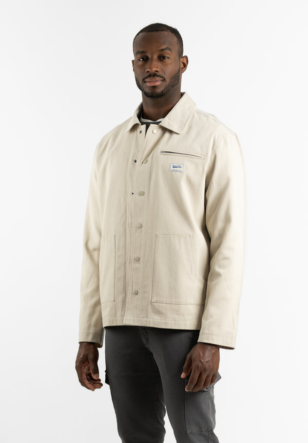 Chaqueta Encerada Light Piedra