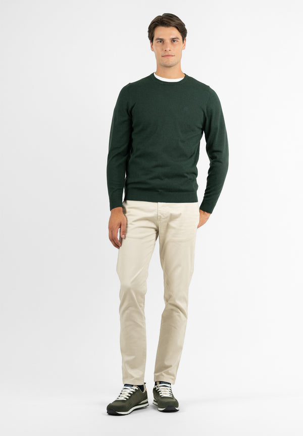 Jersey Cuello Caja Verde Hierba