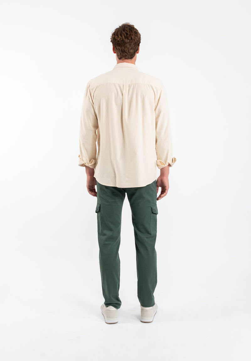 Sobrecamisa Pana Cuello Italiano Piedra