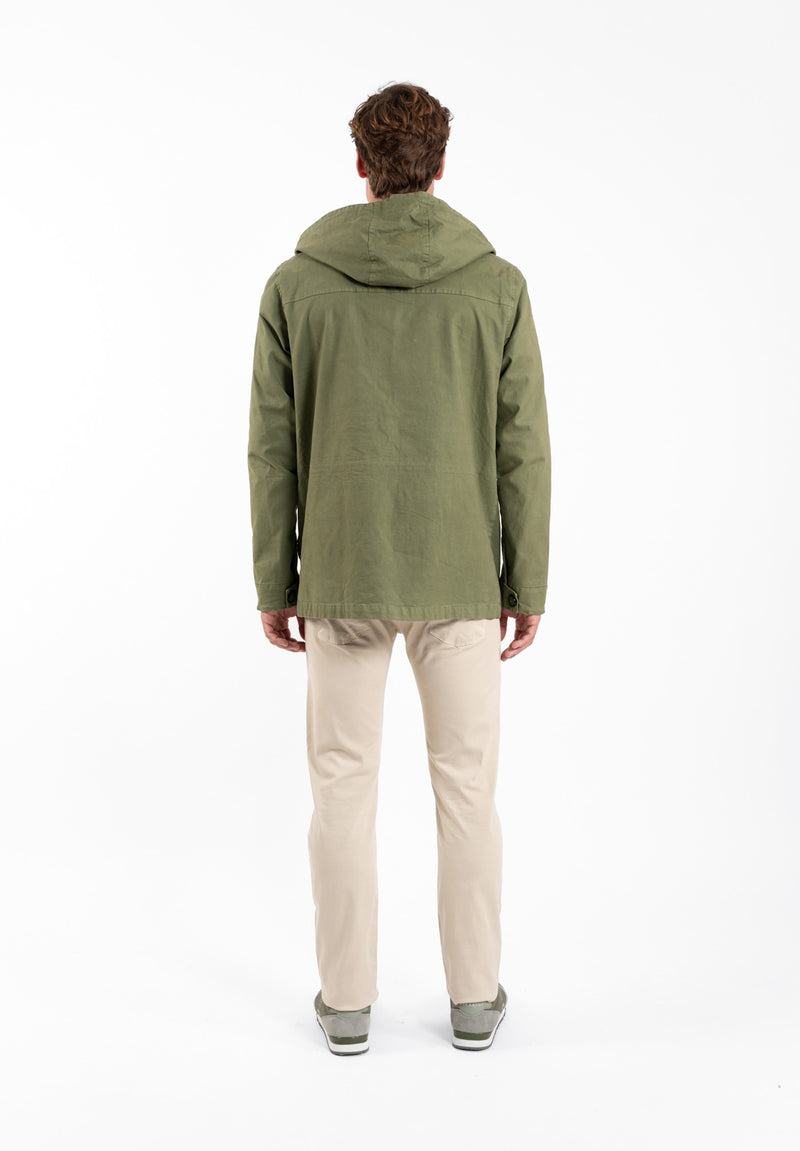 Chaqueta PPT Botón Kaki