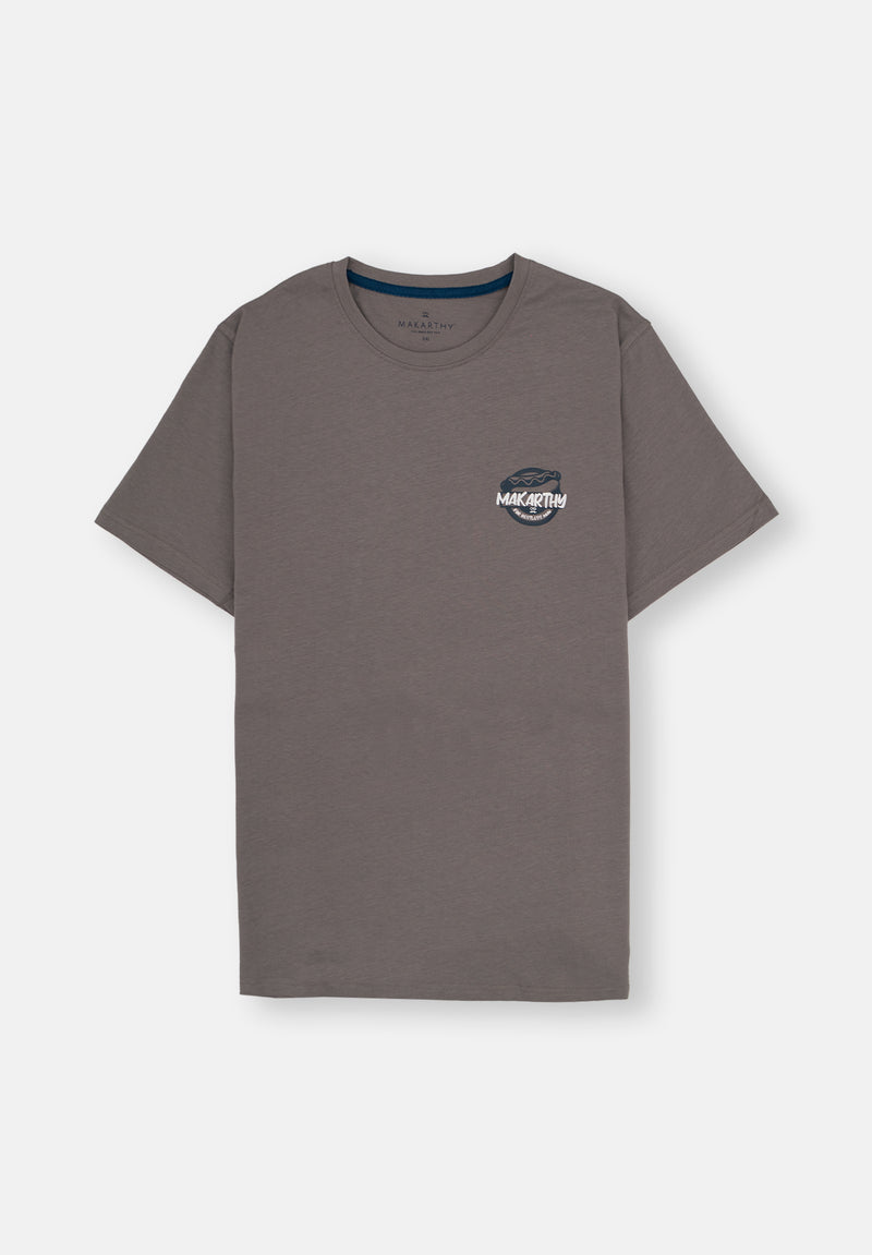 Camiseta Foodtruck Gris Ceniza