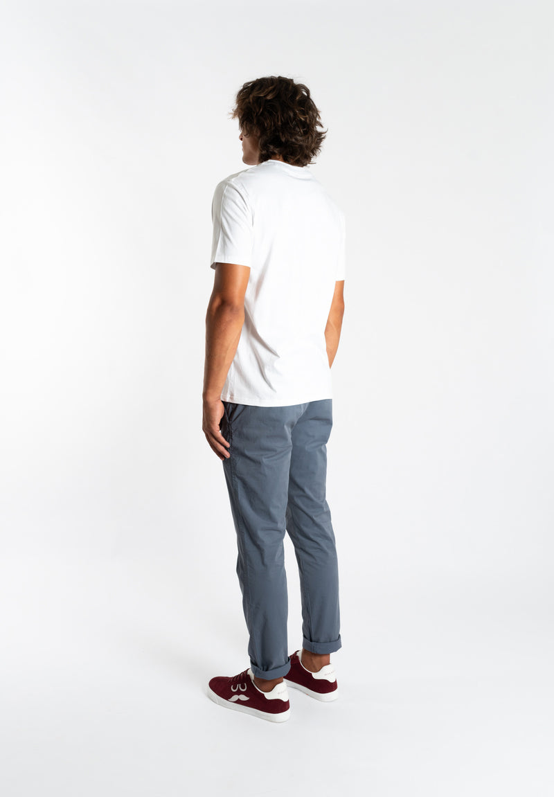 Pantalón Comfort Azul Grisáceo