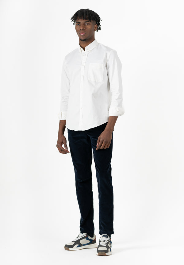 Camisa Sarga Garment Blanco