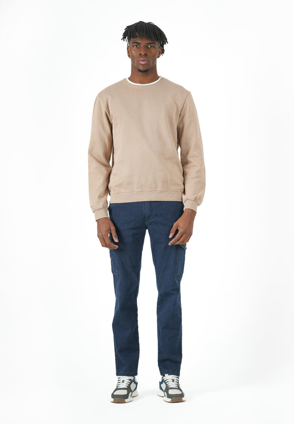 Sudadera Logo Tejido Topo