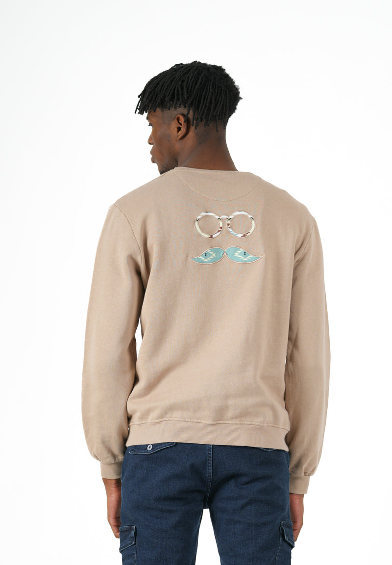 Sudadera Logo Tejido Topo