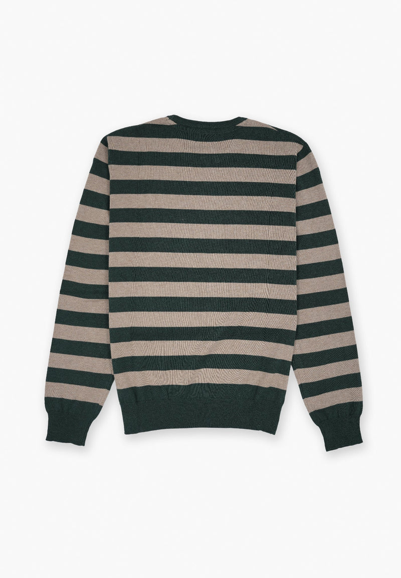 Jersey Rayas Dark Green