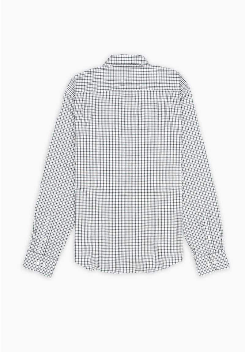 Camisa Cuadros Tartán Verde Hierba