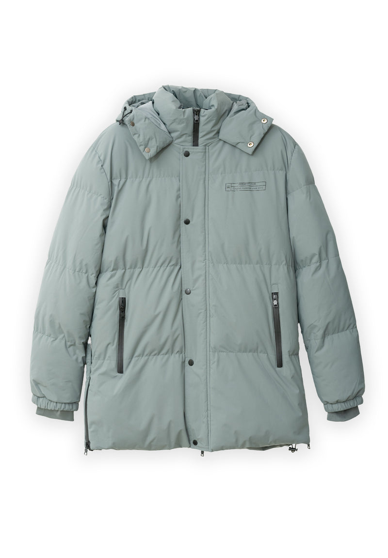 Parka Cremalleras Sage