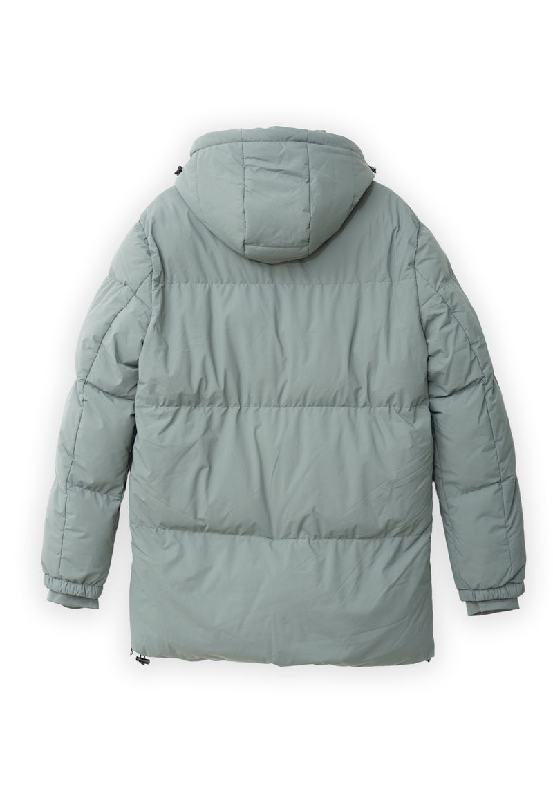 Parka Cremalleras Sage