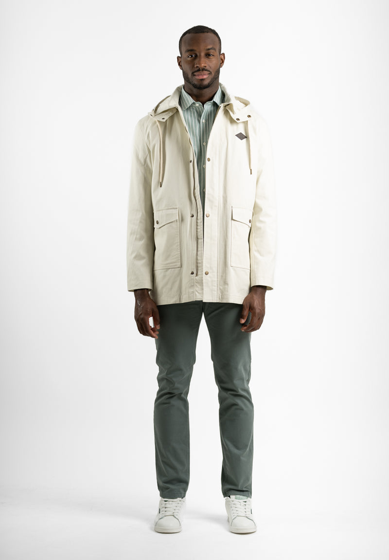 Abrigo Encerado Piedra