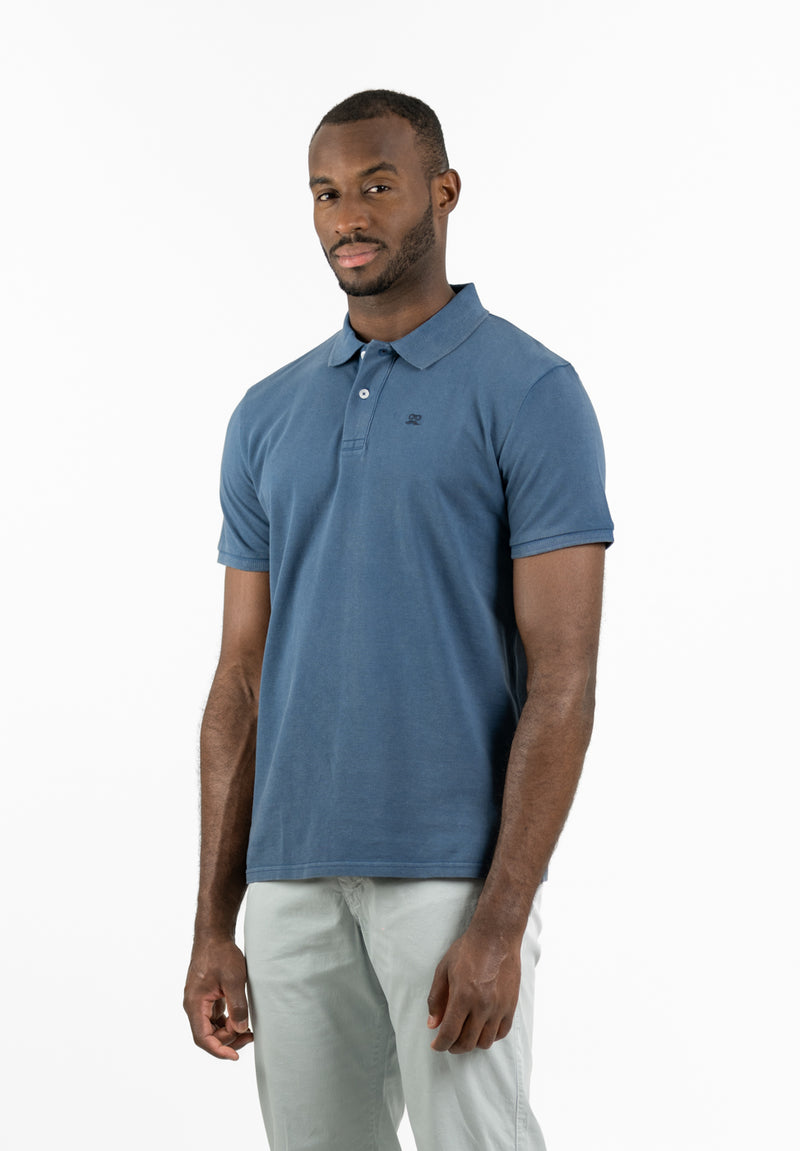Polo Clásico Manga Corta Restless Soft Royal