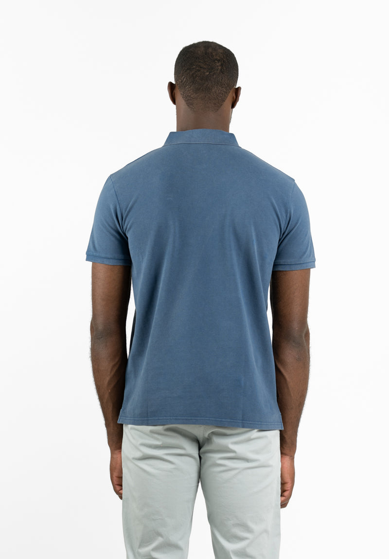 Polo Clásico Manga Corta Restless Soft Royal