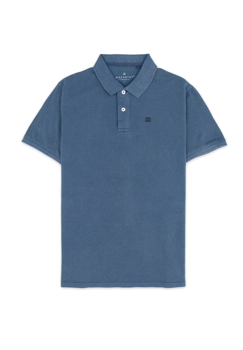 Polo Clásico Manga Corta Restless Soft Royal