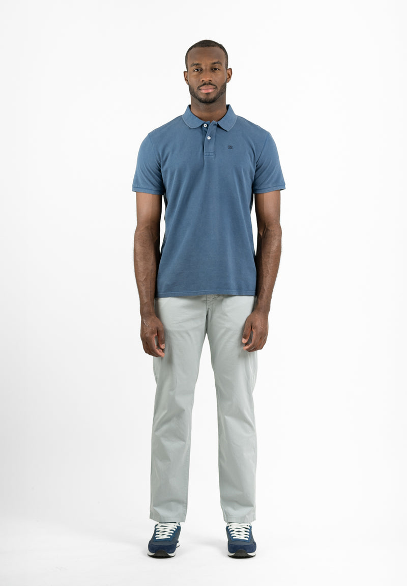 Polo Clásico Manga Corta Restless Soft Royal