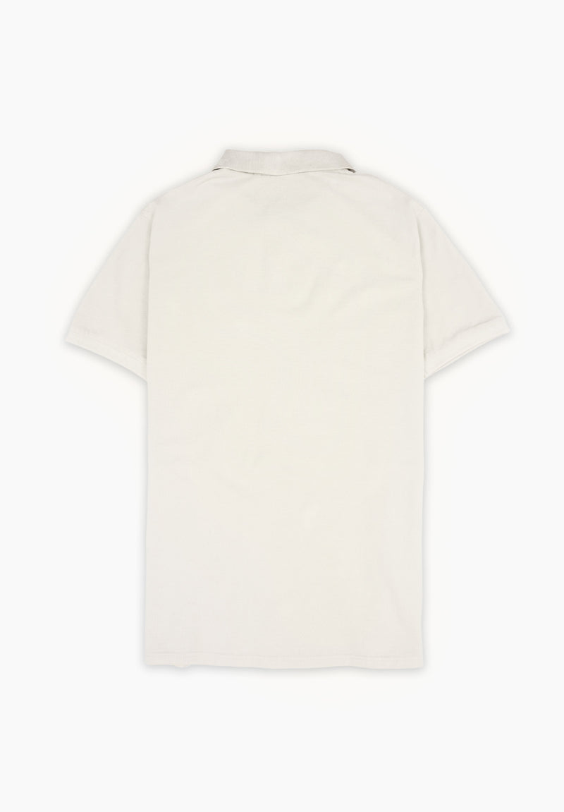 Polo Clásico Manga Corta Restless Soft Gris Verdoso