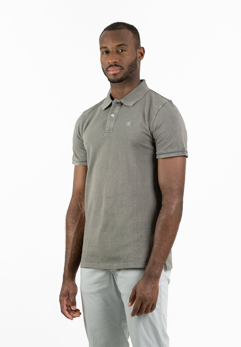 Polo Clásico Manga Corta Restless Soft Sage