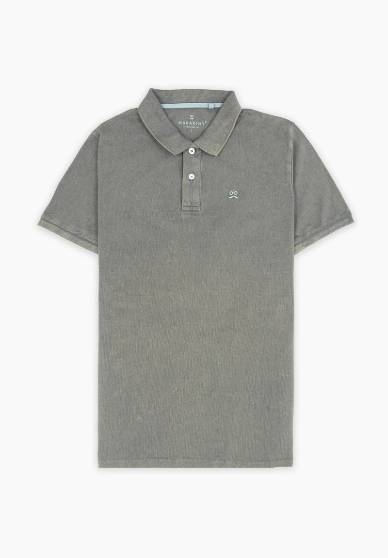 Polo Clásico Manga Corta Restless Soft Sage