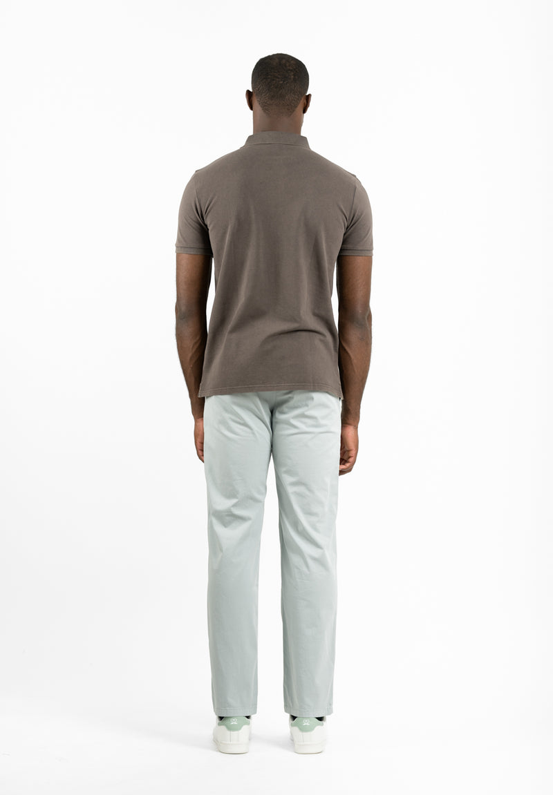 Polo Clásico Manga Corta Restless Soft Carbón