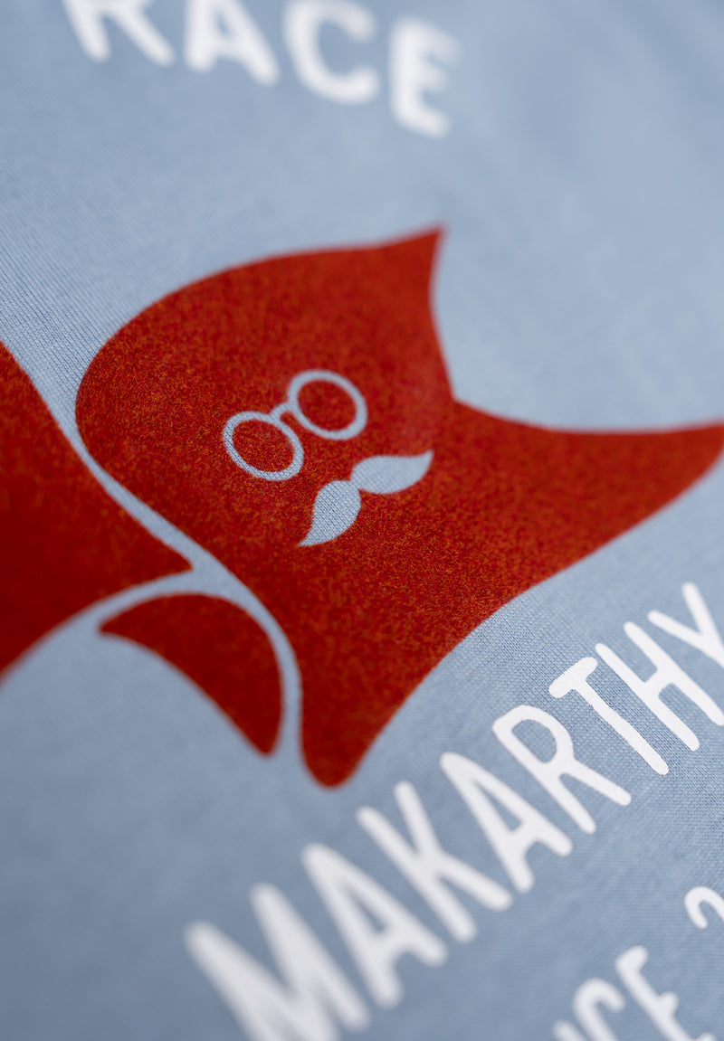 Camiseta Bandera Azul Niebla