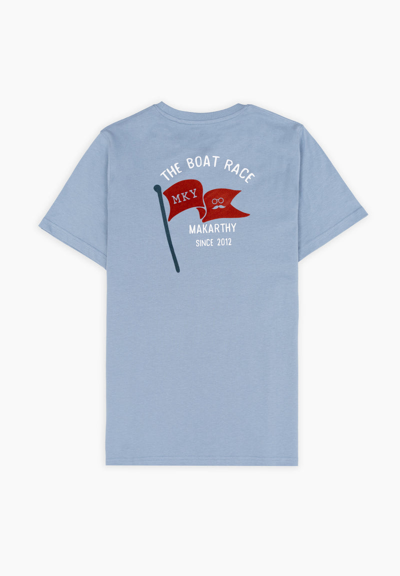 Camiseta Bandera Azul Niebla