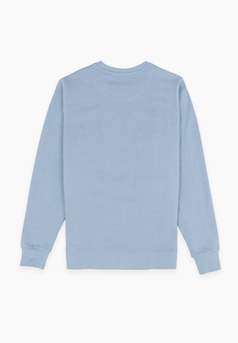 Sudadera Restless Azul Niebla