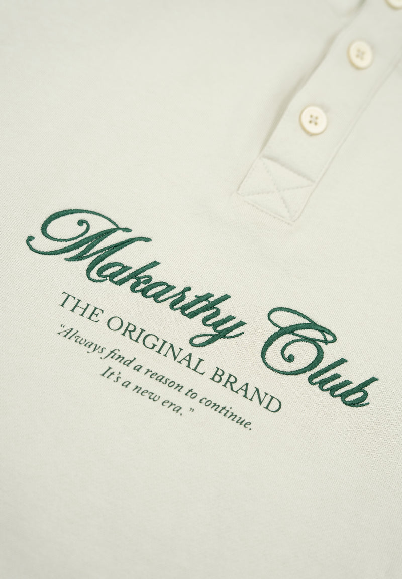 Sudadera Snaps Cuello Gris Verdoso