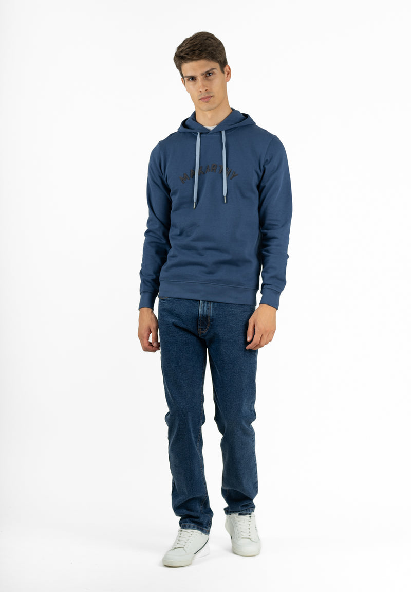 Sudadera Capucha Towel Dark Blue