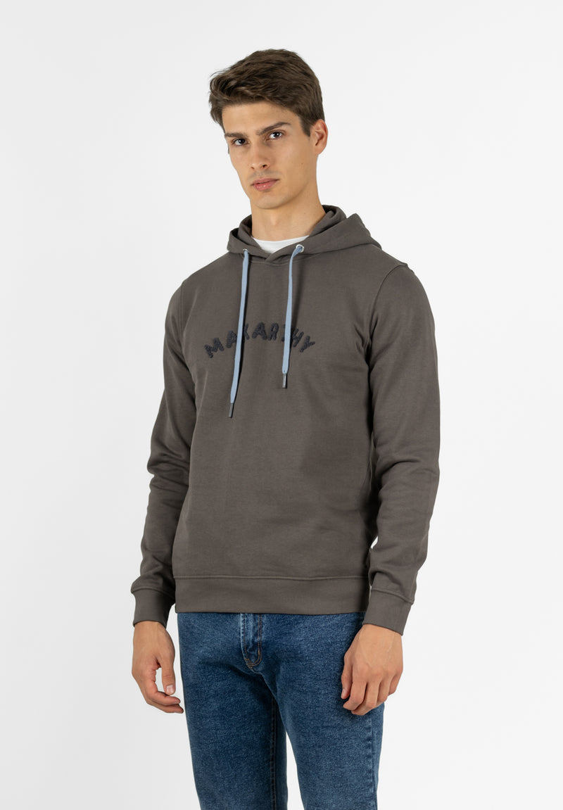 Sudadera Capucha Towel Carbón