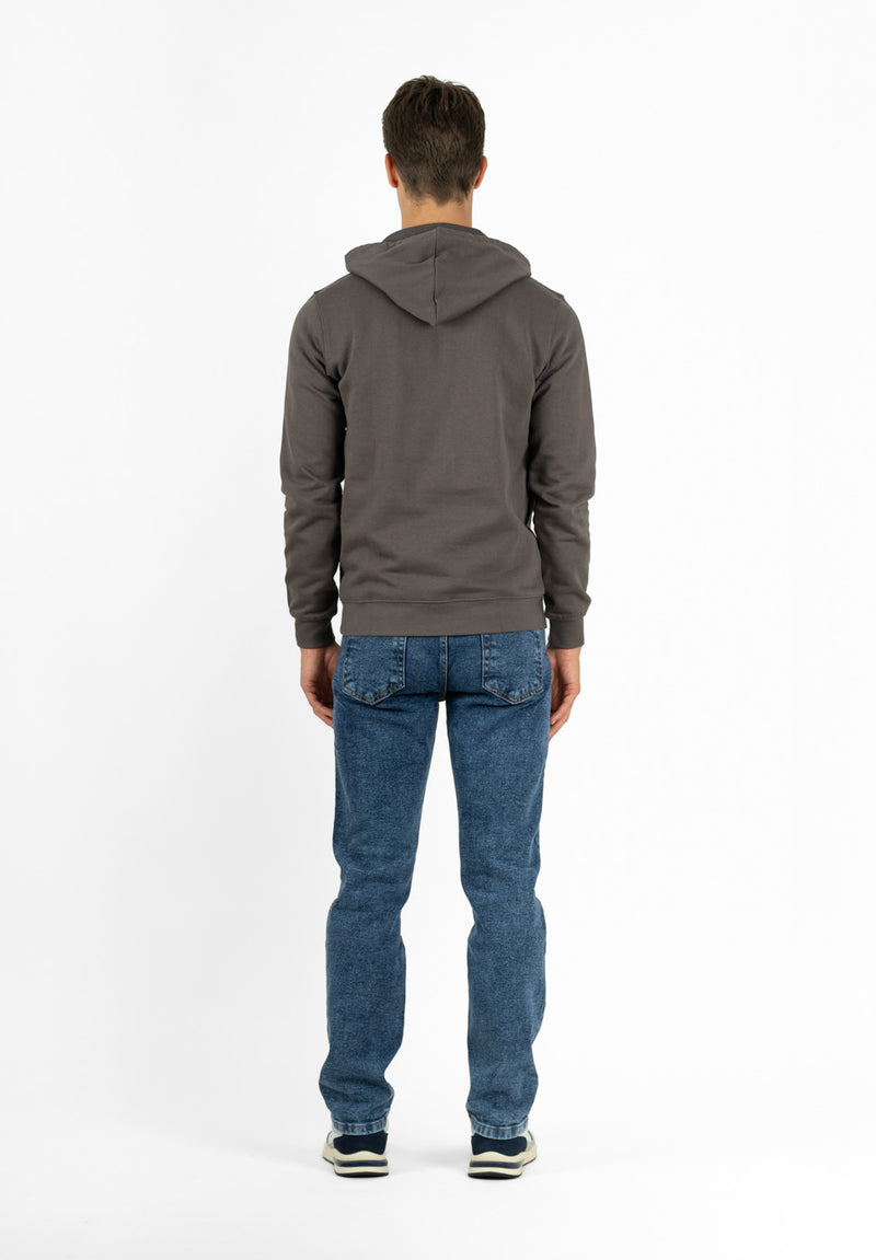 Sudadera Capucha Towel Carbón