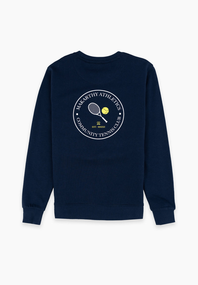 Sudadera Club Tenis Marino