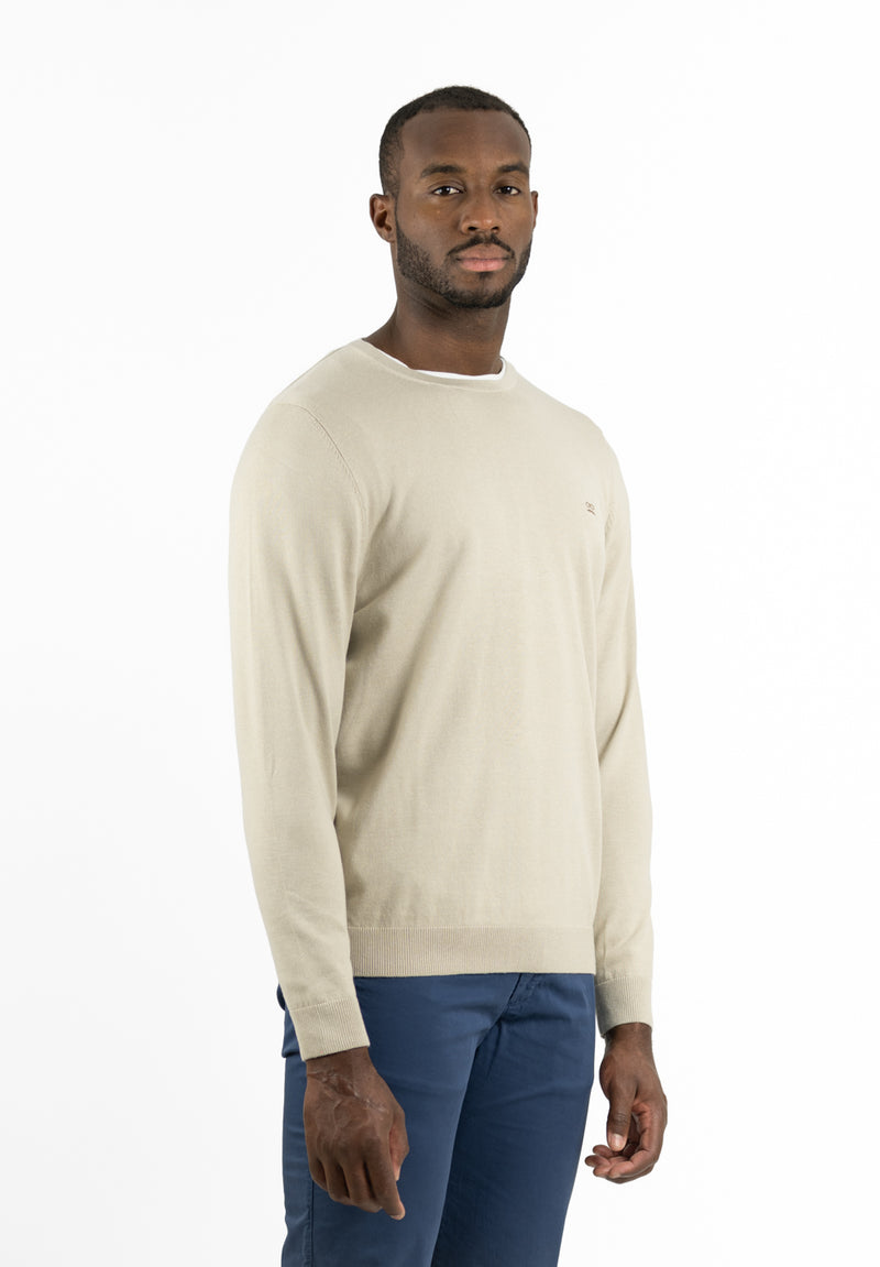 Jersey Cuello Caja Crudo