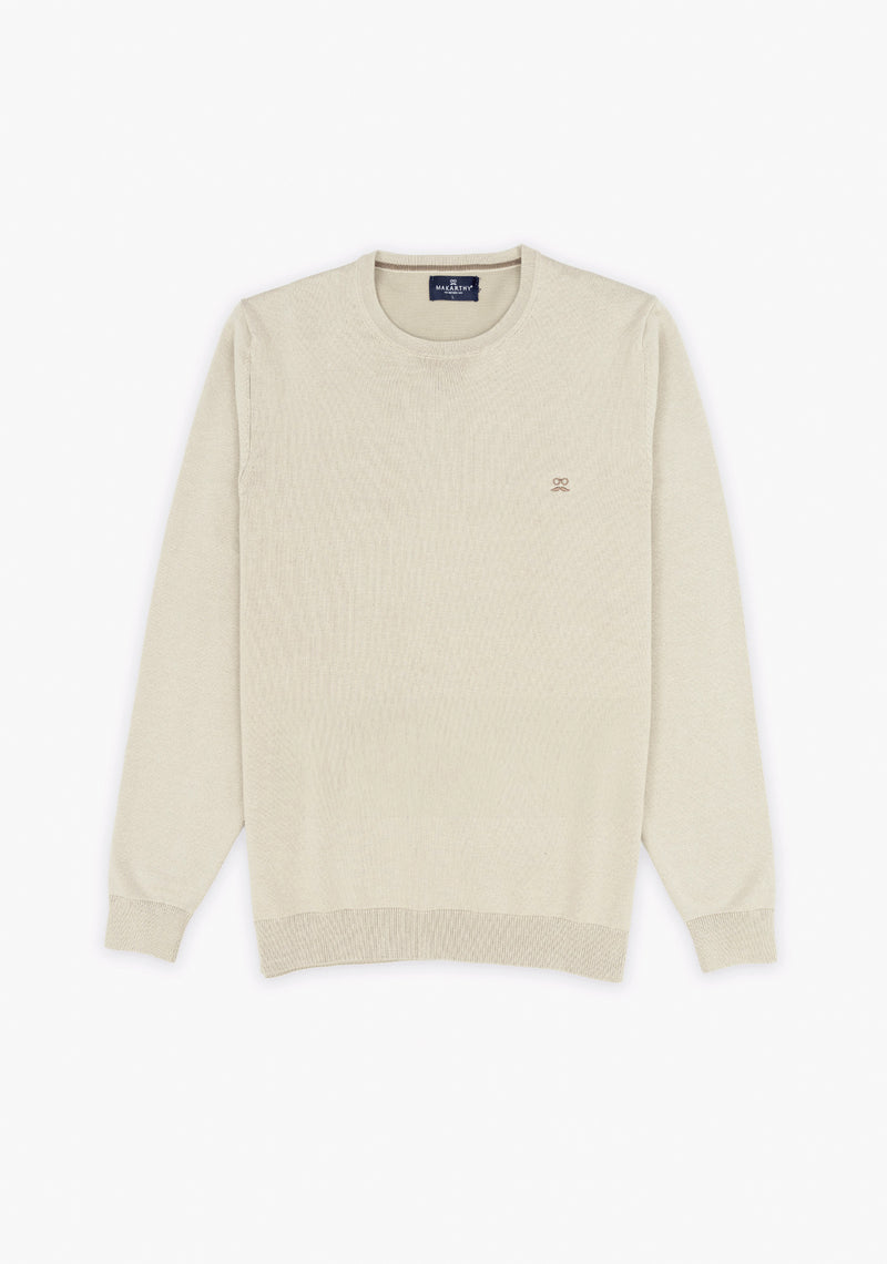 Jersey Cuello Caja Crudo