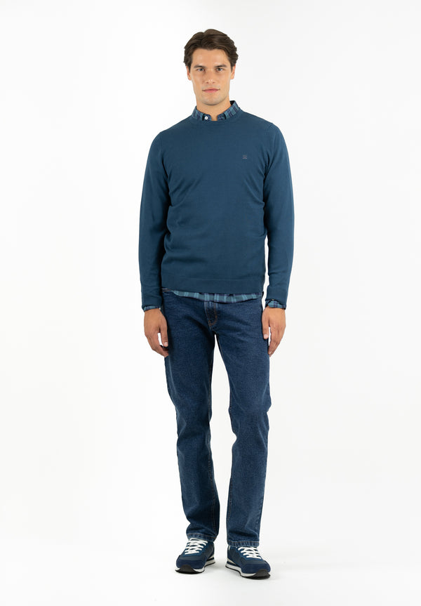 Jersey Cuello Caja Royal