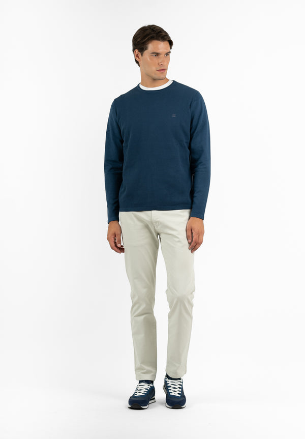 Jersey Estructura Manga Lisa Royal