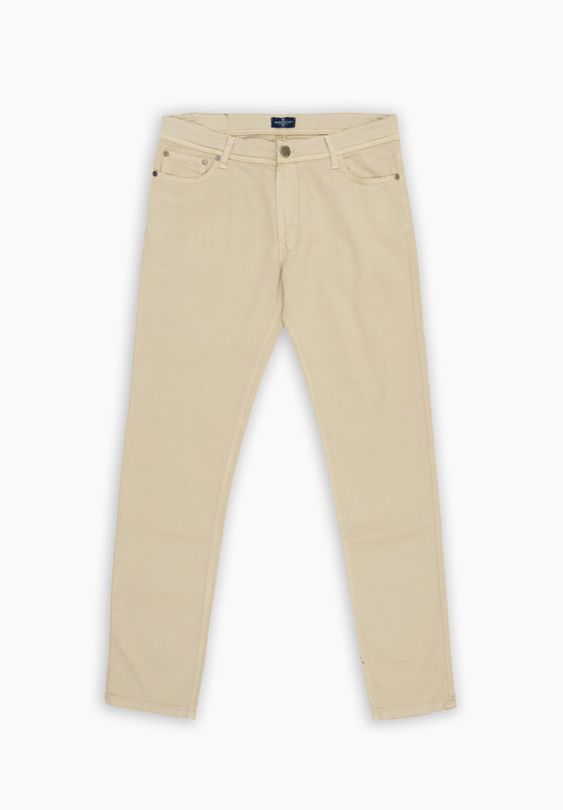 Pantalón Cinco Bolsillos Piedra
