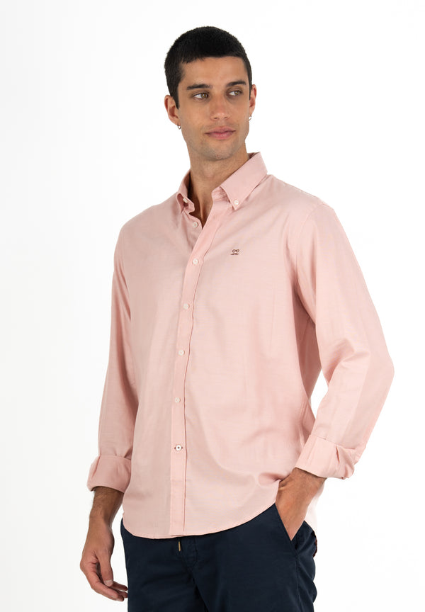 Camisa Oxford Rosa