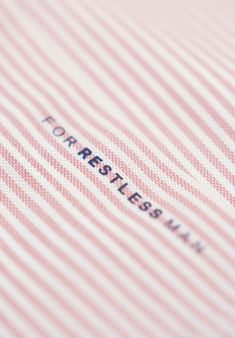 Camisa Oxford Rayas Rosa