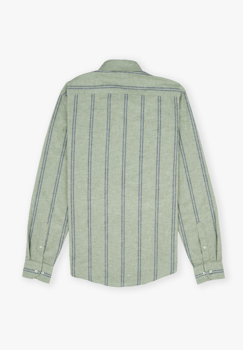 Camisa Double Stripe Kaki
