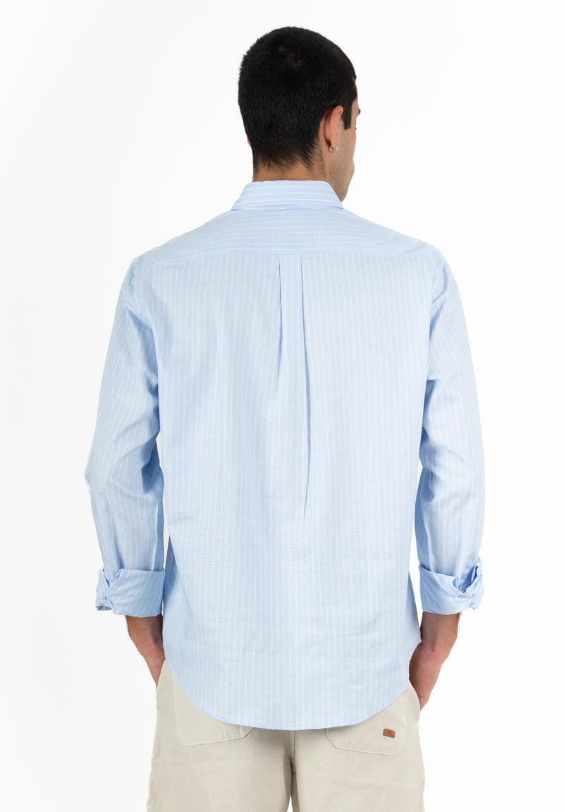 Camisa rayas mky blue moon