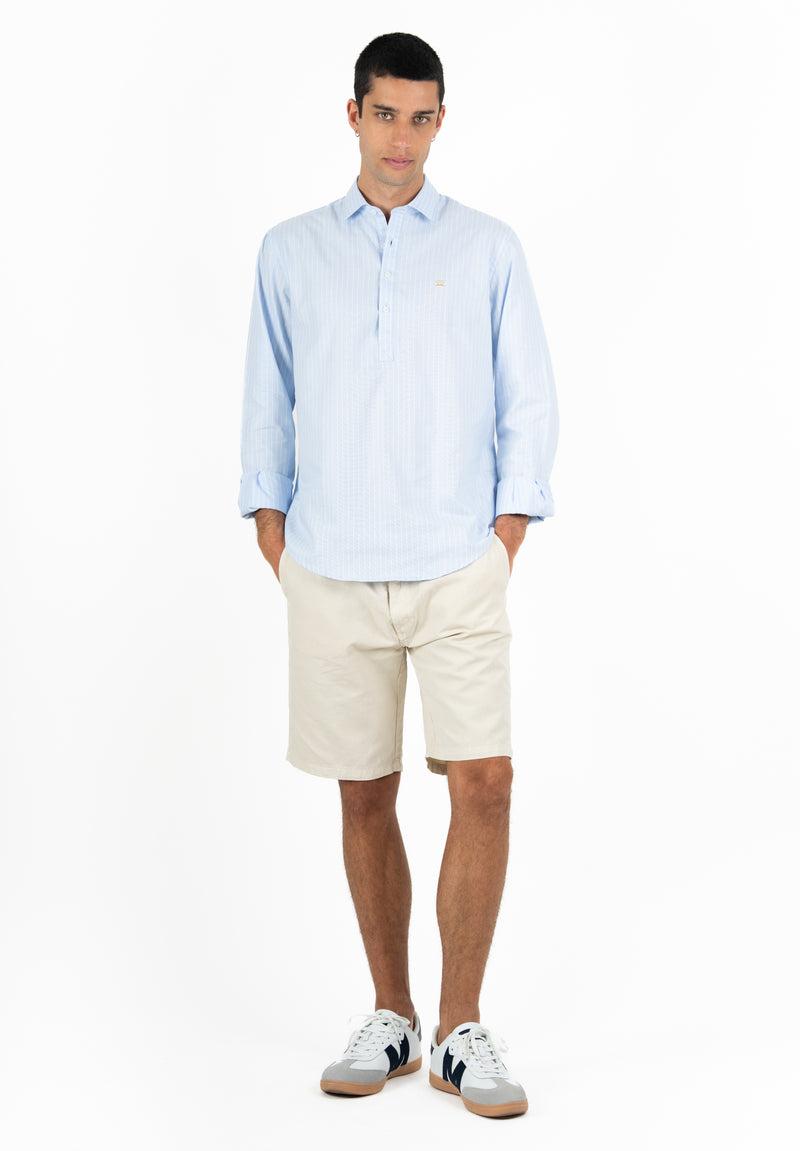 Camisa rayas mky blue moon