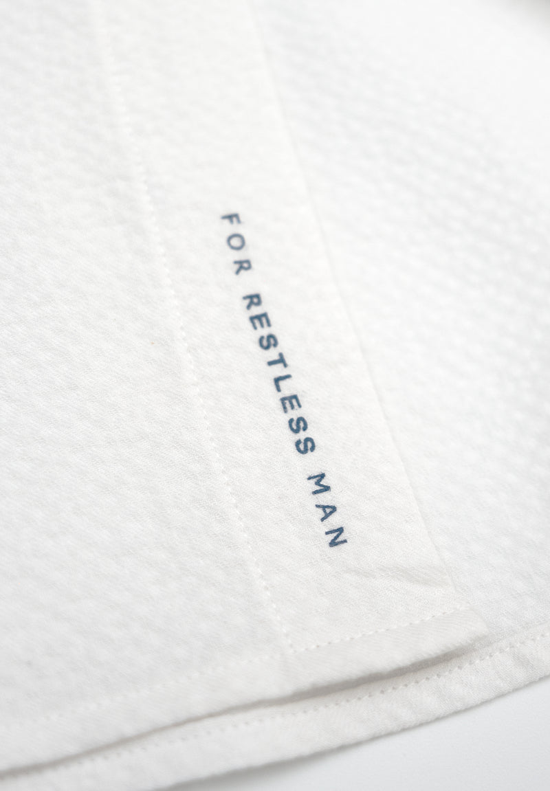 Camisa Seersucker Blanco