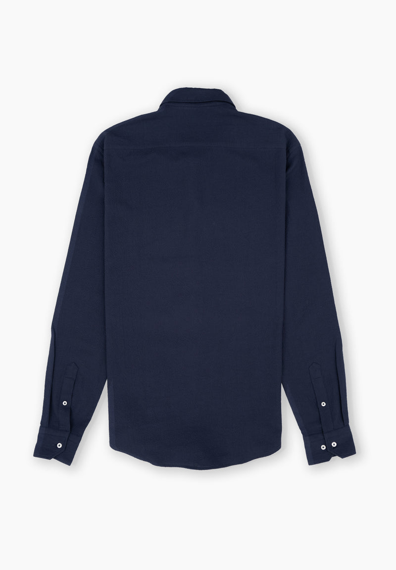 Camisa Seersucker Noche