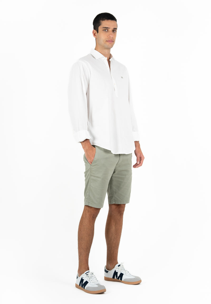 Camisa Maorí Blanco