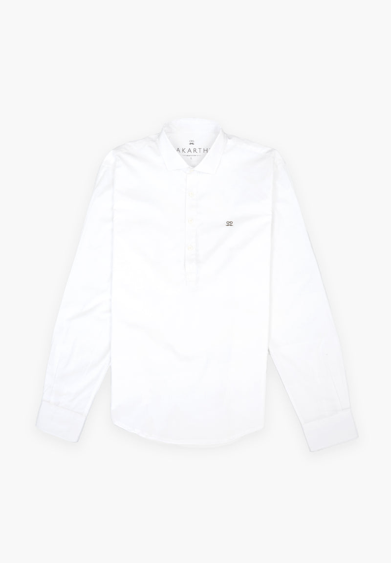 Camisa Maorí Blanco