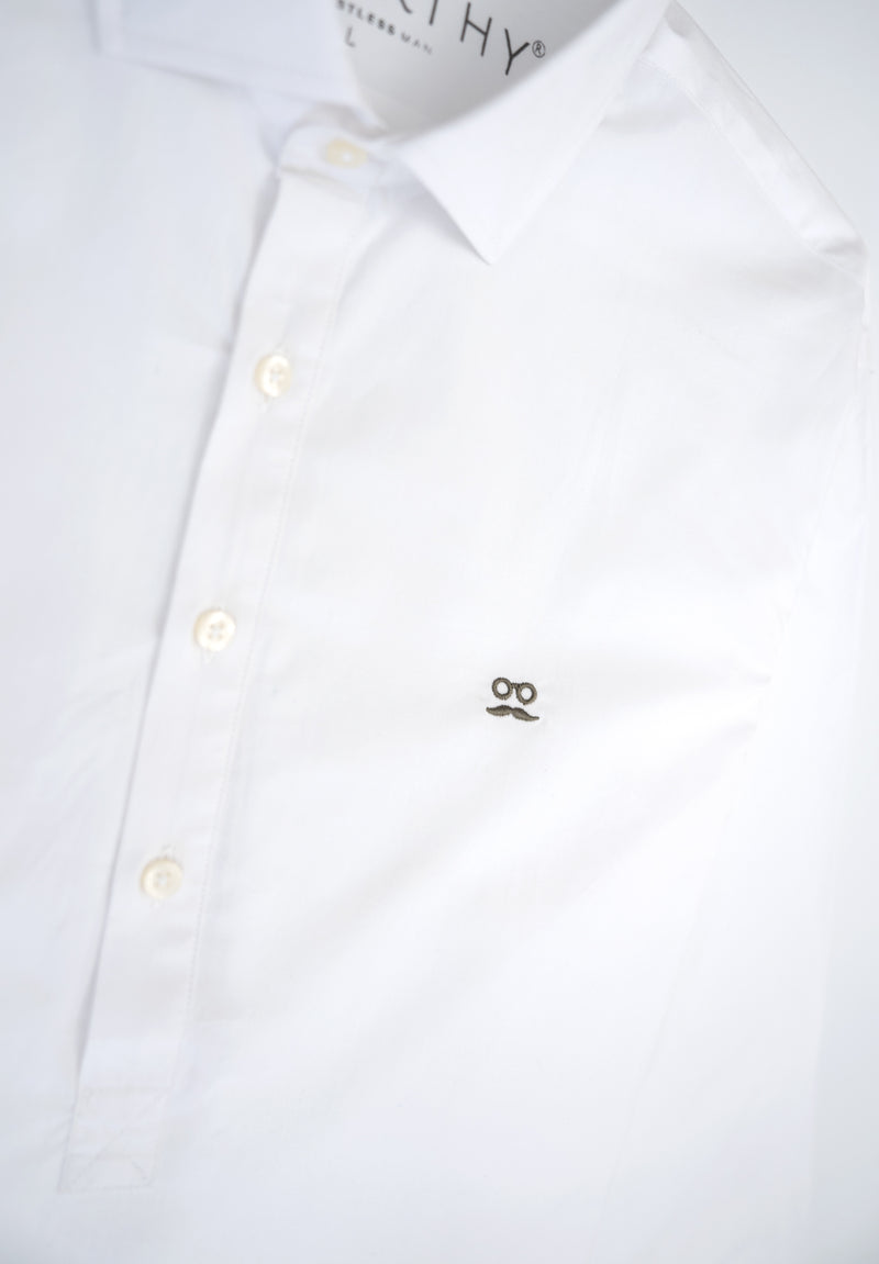 Camisa Maorí Blanco