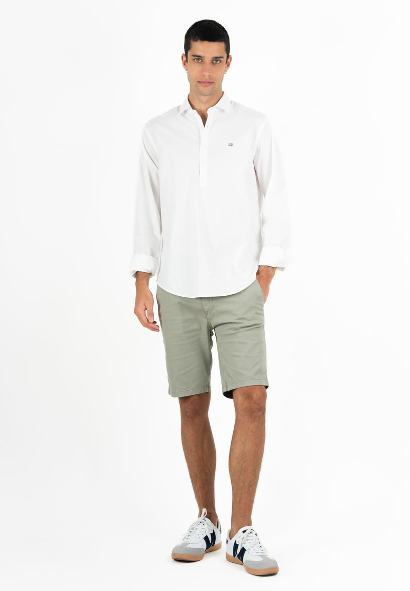 Camisa Maorí Blanco