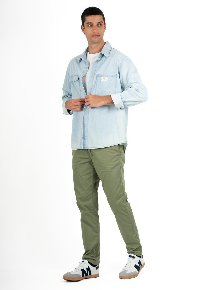 Sobrecamisa Denim Azul Claro