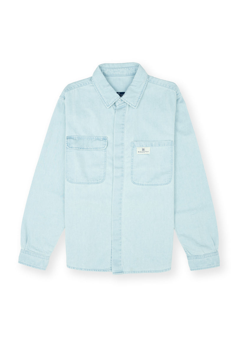 Sobrecamisa Denim Azul Claro