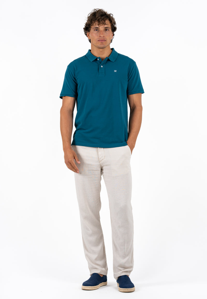 Polo Restless Soft Azul Coral