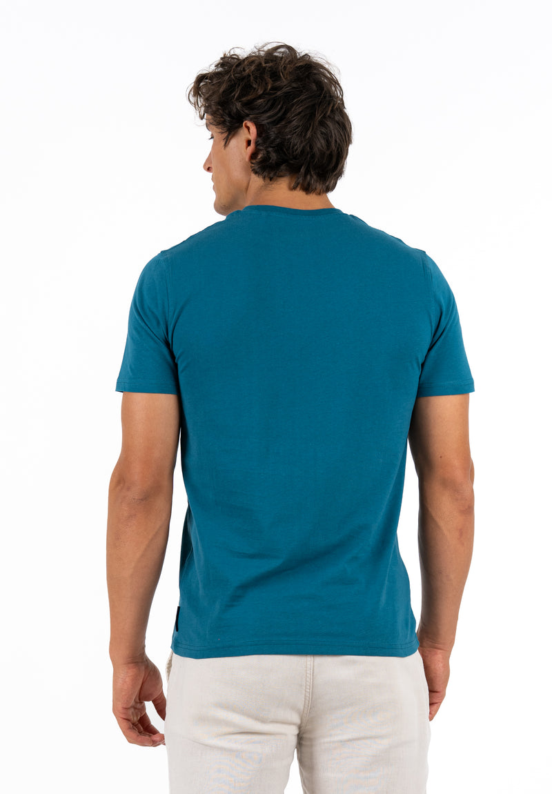 Camiseta Restless Azul Coral